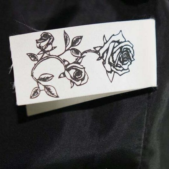 Black Brocade Blazer Jacket Size XL Paisley - Picture 9 of 9